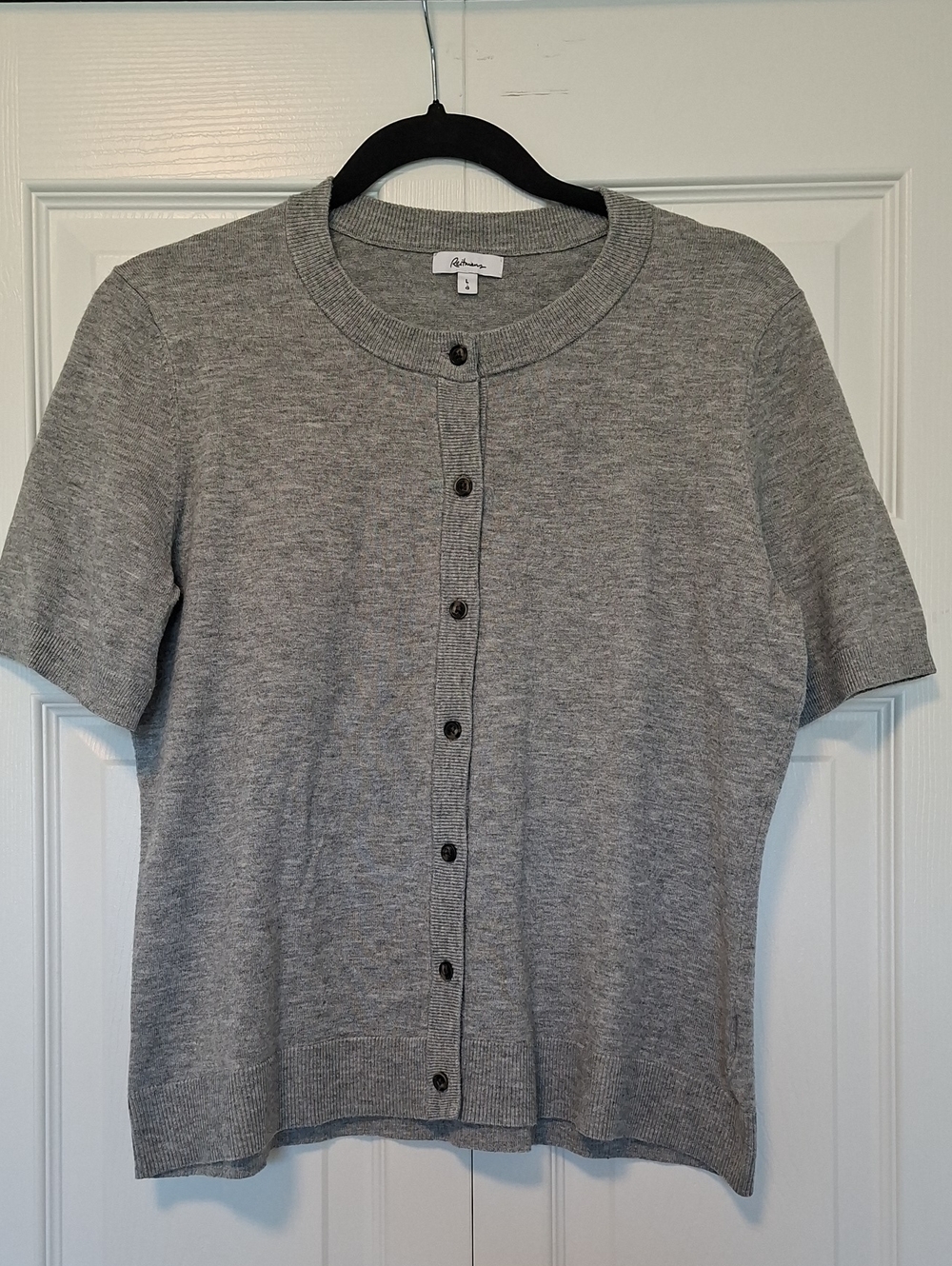 Short Sleeve Fitted Cardigan
